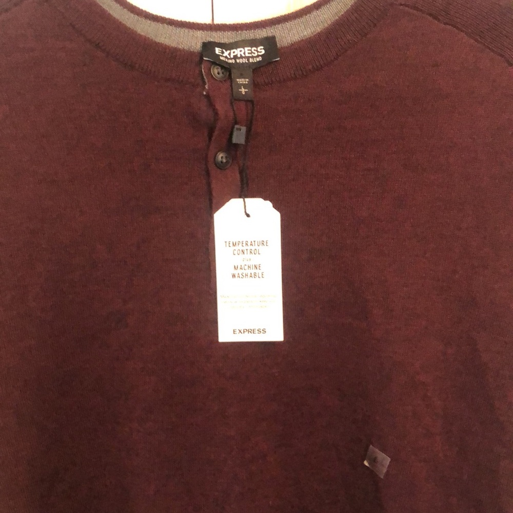 Express Temperature Control Long Sleeve Merino Woo - image 3